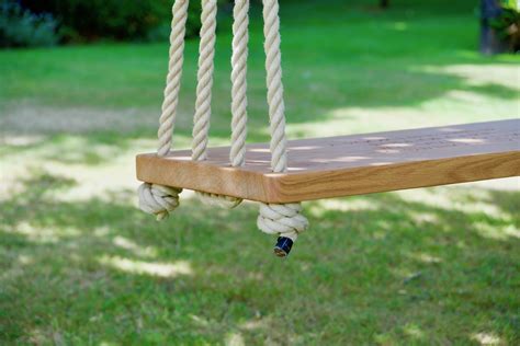 Large Engraved Oak Porch Swing