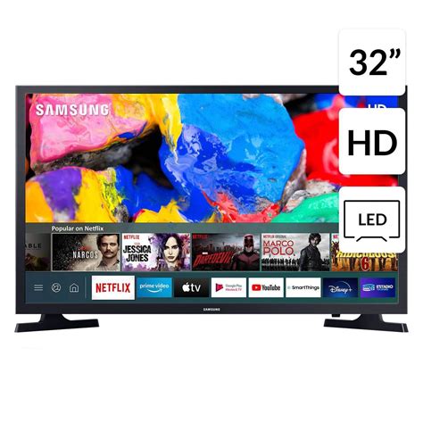 Ripley Televisor Samsung 32 Smart Tv Hd Led 32t4300