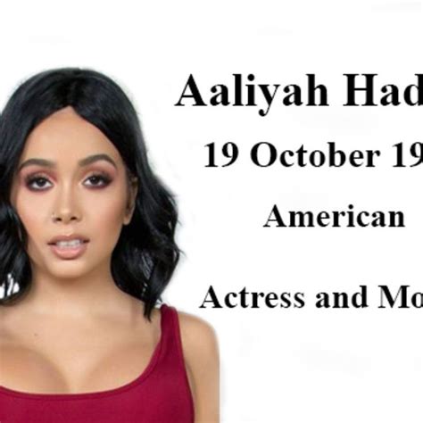 Aaliyah Hadid Is An American Model Actress Instagram Model Youtuber