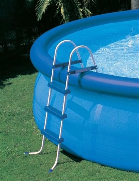 Intex 42 28065e Steel Frame Ladder For Inflatable Swimming Pool