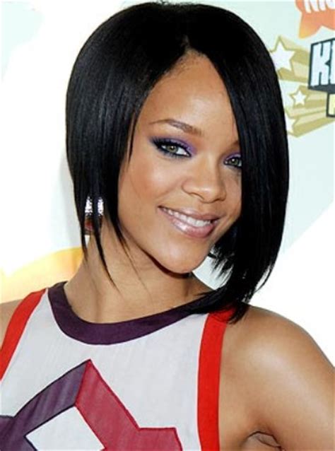 Rihanna Long Bob Hairstyle Hairstyles Weekly