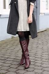 What Dress To Wear With Knee High Boots Photos