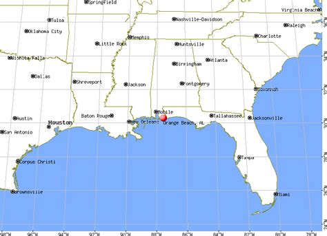 Top Map Of Orange Beach Alabama In The World Access Here