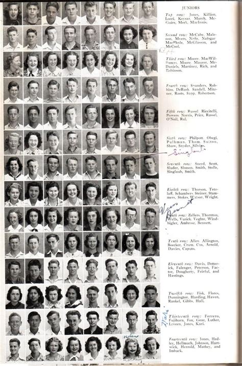 jane russell 1939 van nuys yearbook high school high school pictures school pictures high school