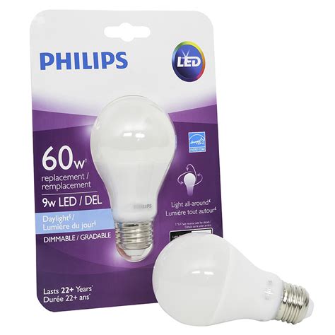 Philips Performance A19 Led Bulb Daylight 60w
