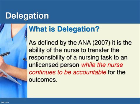 Ppt Delegation The Professional School Nurses Role Powerpoint