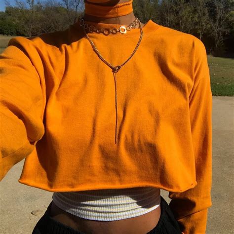 Edpropgh Aesthetic Clothes Fashion Orange Outfit