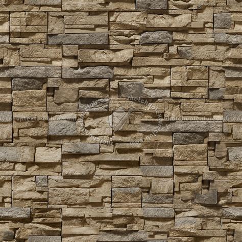 Stacked Slabs Walls Stone Texture Seamless 08184