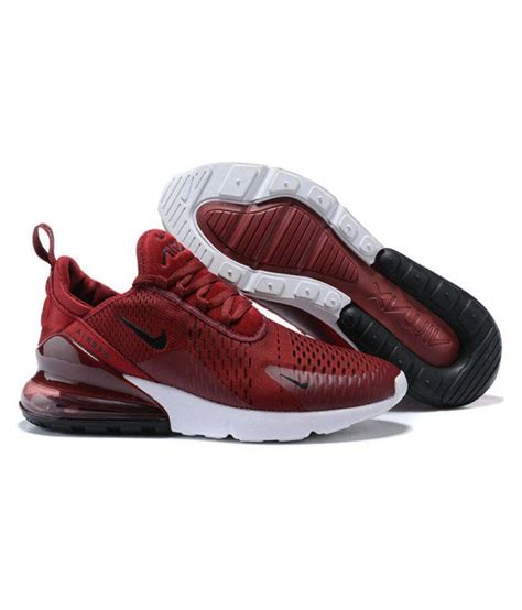 Buy Nike Air Max 270 Maroon Running Shoes For Men Online ₹2899 From