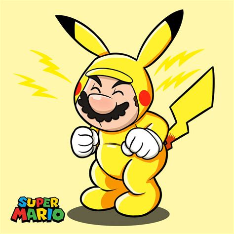 Mario Pikachu By Renatomagrini7 On Deviantart