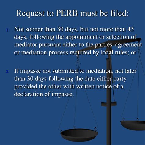 Ppt Bargaining To Impasse Mandated Fact Finding And The New Perb