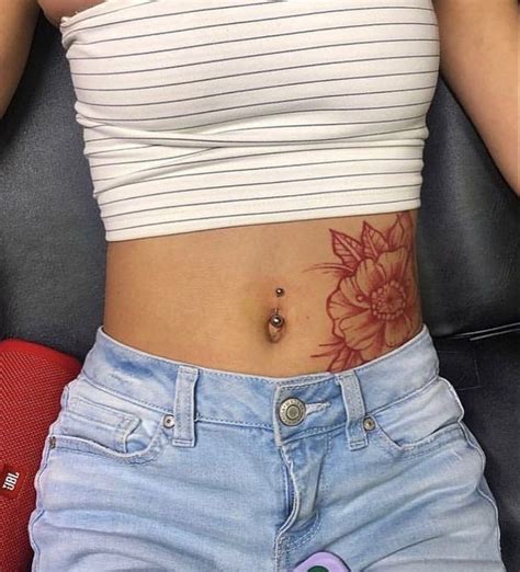 Pinterest Stomach Tattoos Women Thigh Tattoos Women Belly Tattoos