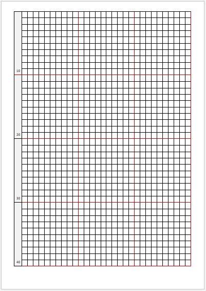 Free Printable 10 Count Cross Stitch Graph Paper Printable Templates