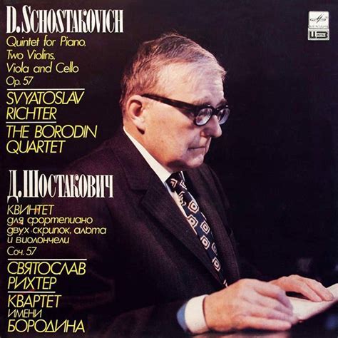 Richterborodin Quartet Shostakovich Pno Quintet R1983 Tracks