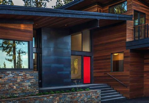 Prefabricated Tahoe Mountain Home Secluded In Beautiful
