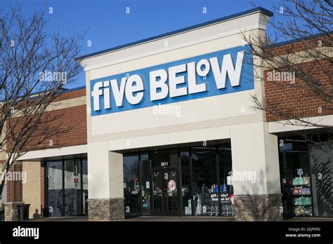 A Logo Sign Outside Of A Five Below Retail Store Location In Waldorf