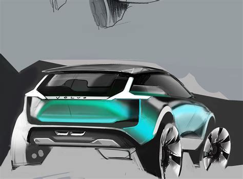 Check Out This Behance Project “volvo Compact Suv Sketches”