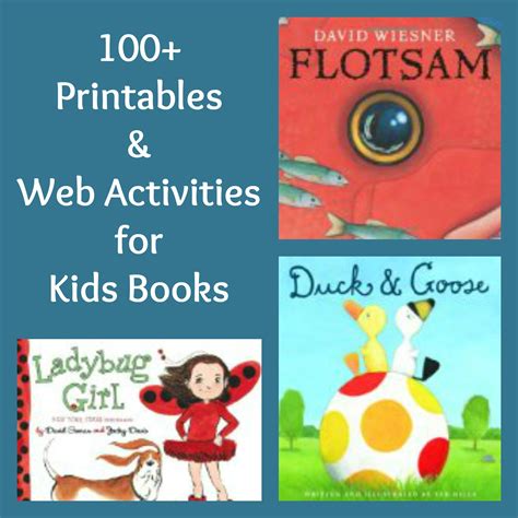 100 Free Printables And Activities For Kids Books