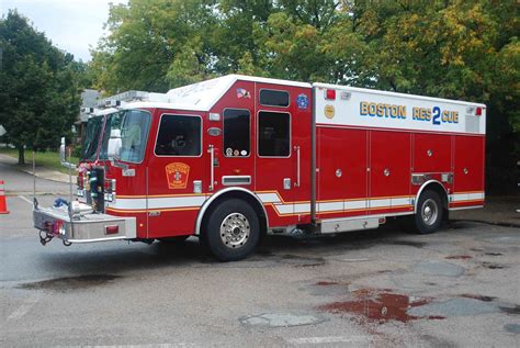 Boston Ma Fire Dept Rescue 2 Fire Dept Fire Department Ems Patch