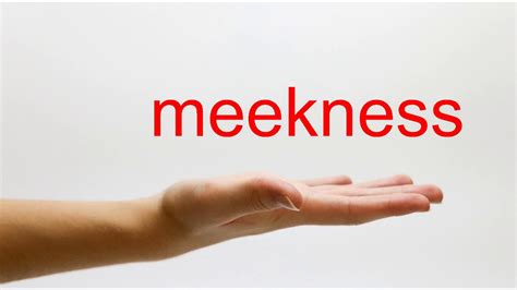 How To Pronounce Meekness American English Youtube