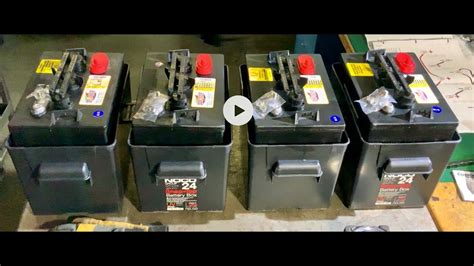 1994 Damon Escaper Battery Upgrade Using Interstate 6 Volt Gc2 Deep