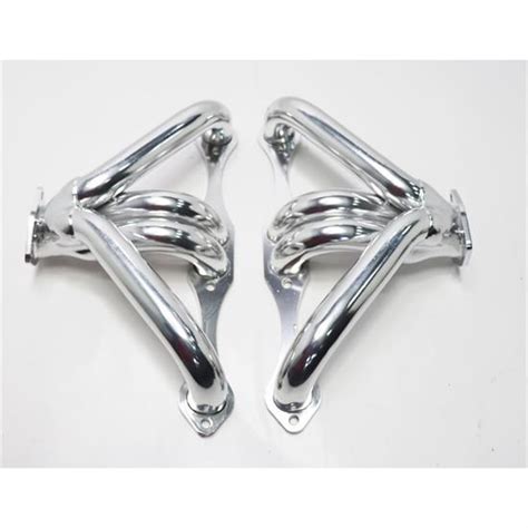 Small Block Chevy Hugger Headers For Angle Plug Heads Ahc Coated