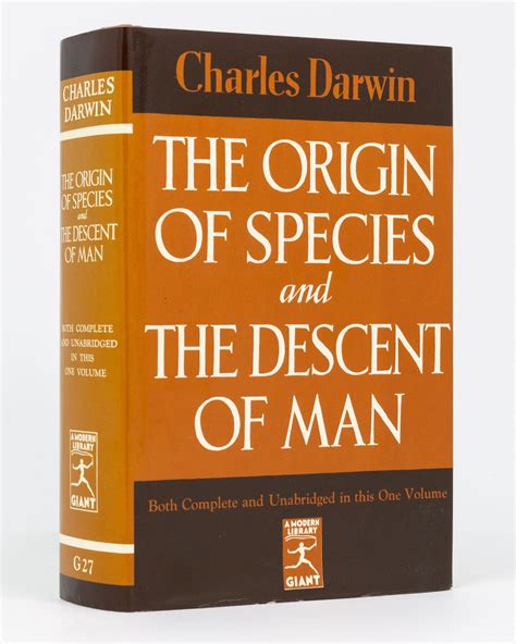 On The Origin Of Species By Means Of Natural Selection And The Descent Of Man And Selection