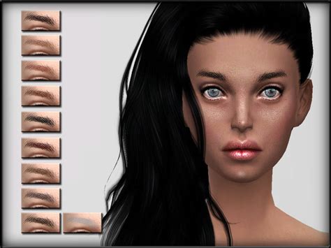 Eyebrows Set 1 By Shojoangel At Tsr Sims 4 Updates
