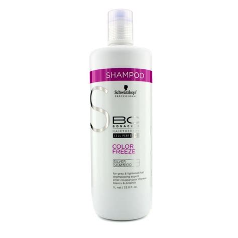 Schwarzkopf Bc Color Freeze Silver Shampoo For Grey And Lightened Hair