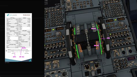 FBW A320 Checklist Takeoff CG Vs Trim Pos Reference Line Mismatch