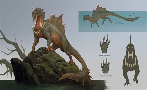 Artstation Leviathan Creature Design Joseph Lin Creature Design