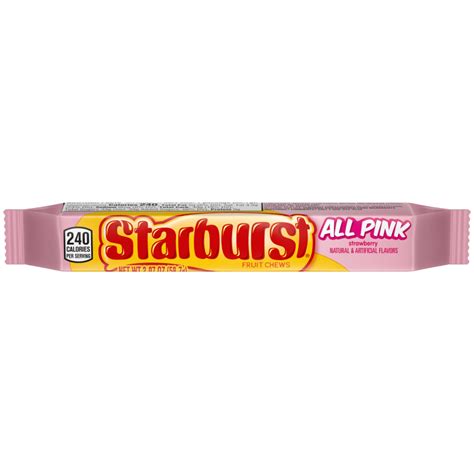 Starburst Allpink Fruit Chews Candy Pack 207 Oz Starburst