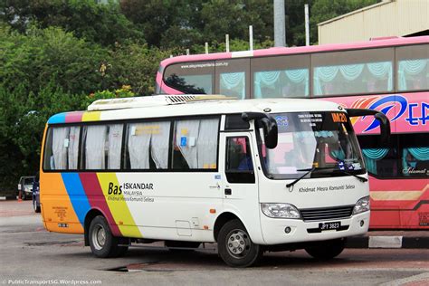 The bus from johor to kl takes the route. Iskandar Malaysia Bus Service IM20 | Land Transport Guru