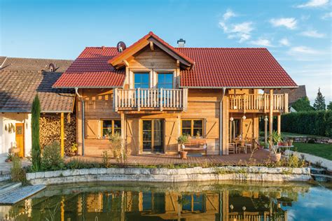 Gerne planen wir für sie persönlich ihr traumhaus! CO2-neutrales Blockhaus im Bilderbuch-Landhausstil