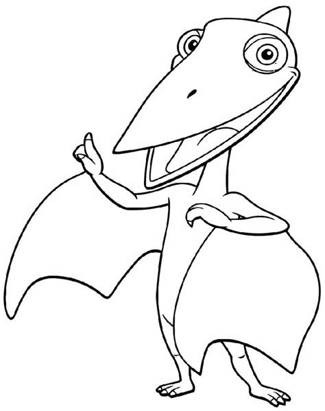 Desenhos Do Dinotrem Para Imprimir E Colorir Pintar