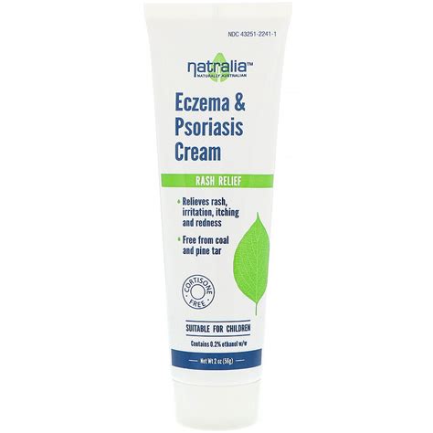 Natralia Eczema And Psoriasis Cream 2 Oz 56 G Iherb