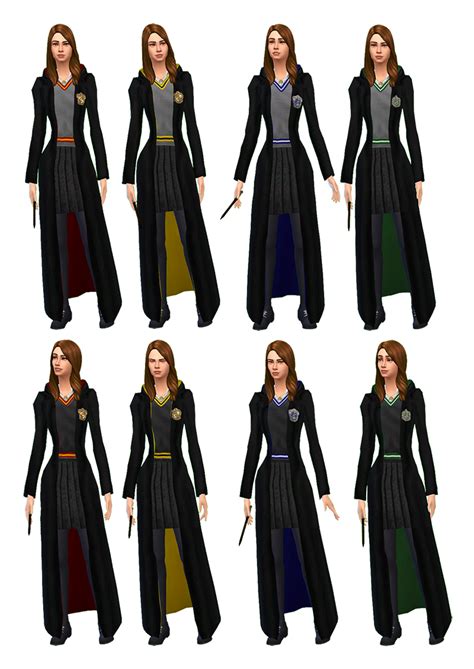 Mathcopes Studio Sims 4 Studio Harry Potter Robes Sims 4