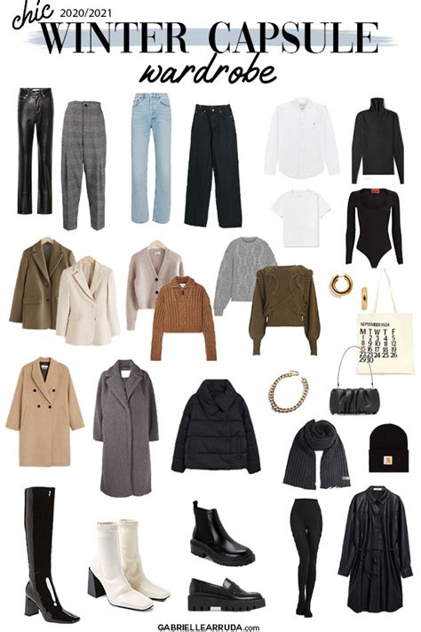 your winter capsule wardrobe 2020 is here and it includes everything you need for winter fashio
