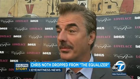 Actor Chris Noth Out At The Equalizer Amid Sexual Assault Allegations Abc7 Los Angeles
