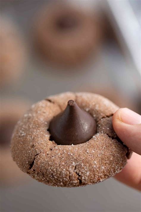 Hersheys Kiss Cookies Recipe Video Dinner Then Dessert