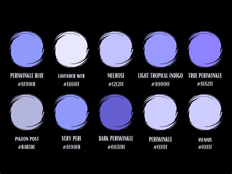 Periwinkle Color Meanings Shades And Color Codes