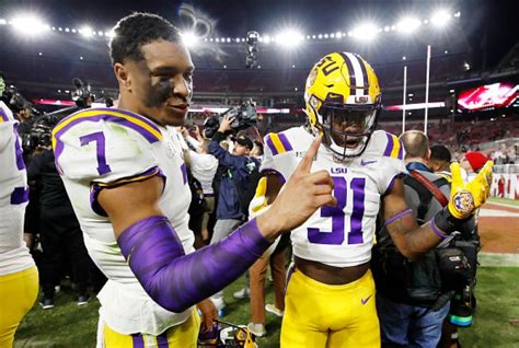 Lsu The New No 1 In Cfp Playoff Rankings Ohio State Falls To No 2