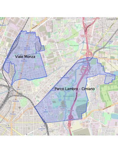 Mappa Dei Quartieri Di Milano Kml