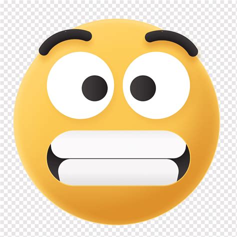 Emoji Scared Worried Icon Png Pngwing