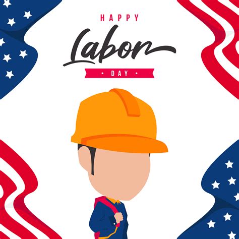 Easy to use online tools with thousands of stock photos, clipart and effects. Illustration of Labor Day with Worker Wearing Yellow Helmet - Download Free Vectors, Clipart ...