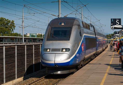Tgv High Speed Trains Carry Its First Commercial Passengers Between