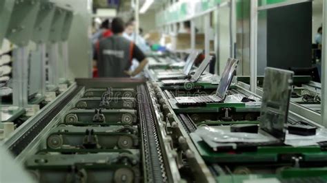 Machine Manufacturing Electronic Circuit Board Stock Video Video Of