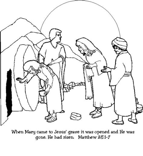 Jesus with children coloring pages coloring pages coloring pages. Jesus Resurrection in Matthew Coloring Page - NetArt ...