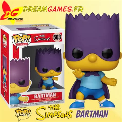 Figurine Funko Pop Bartman The Simpsons 503