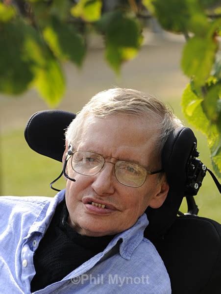 Prof Stephen Hawking Photographic Portrait Photographer Photo Professional London Uk